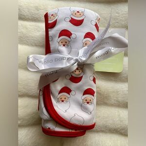Magnolia Baby NWT Santa Receiving Blanket